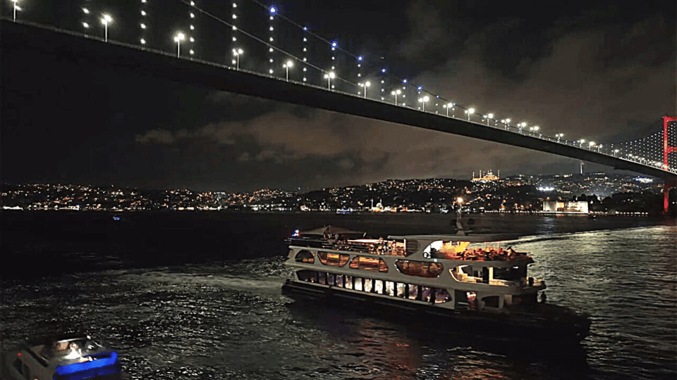 Istanbul: Bosphorus Dinner Cruise with Drinks & Turkish Show Gallery Image 2