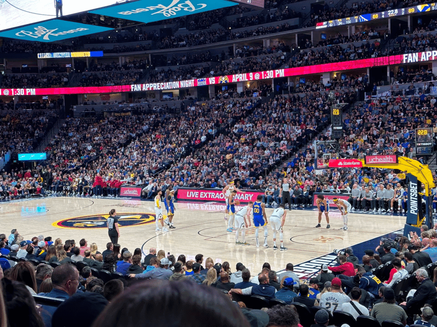 Denver Nuggets NBA Game Ticket at Ball Arena - Image NaN