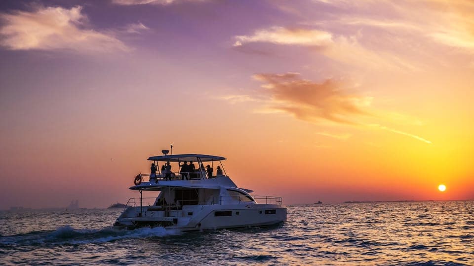 Dubai Marina: Yacht Tour with Optional Breakfast or BBQ Gallery Image 3