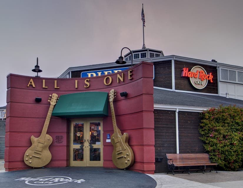 Meal at Hard Rock Cafe San Francisco at Pier 39 Gallery Image 1