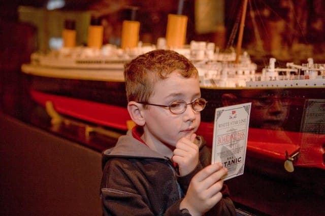 Titanic Artifact Exhibition Ticket Gallery Image 3