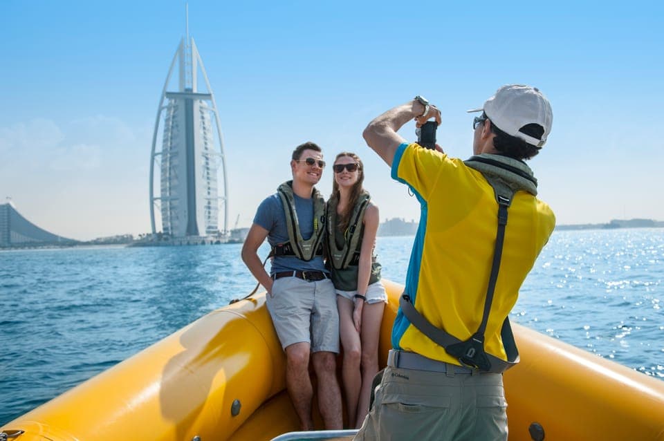 Dubai Marina: Guided Sightseeing Tour by Speedboat Gallery Image 4