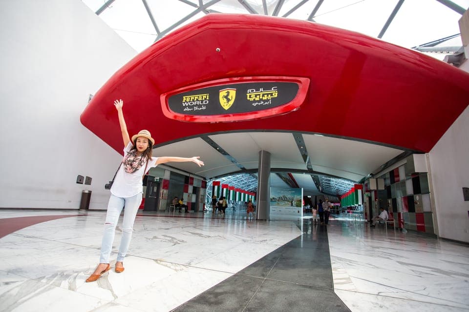 From Dubai: Abu Dhabi Day Tour with Ferrari World Ticket - Image NaN