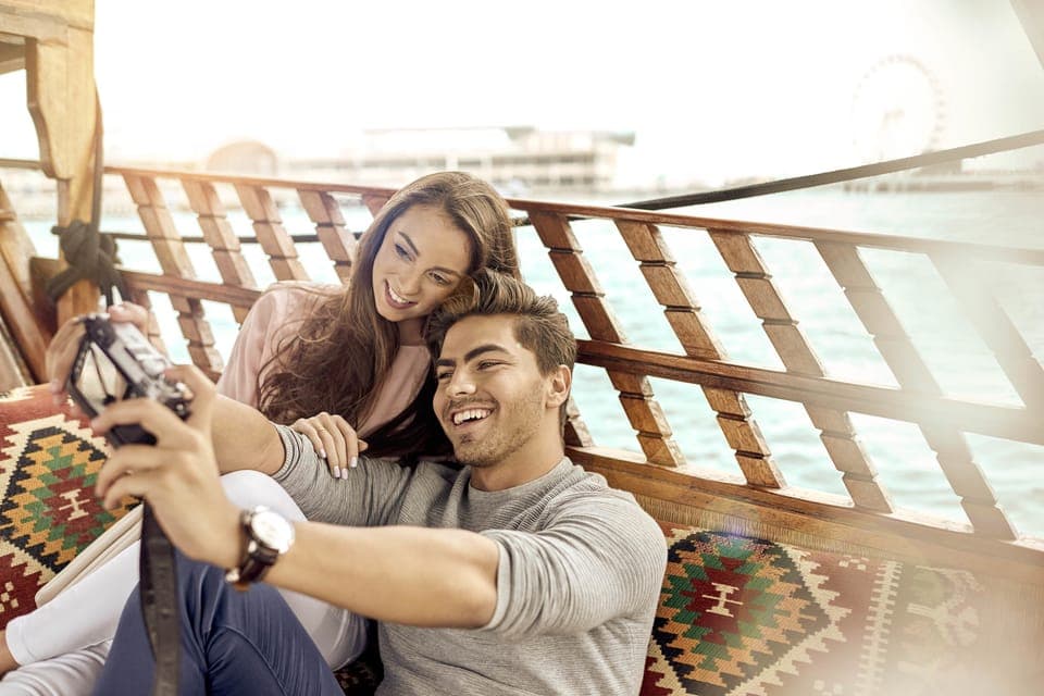 Sunset Cruise on Traditional Boat & Emirati High Tea Gallery Image 1
