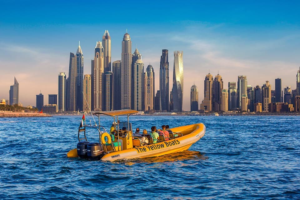 Dubai Marina: Guided Sightseeing Tour by Speedboat Gallery Image 3