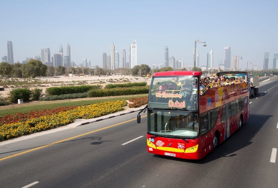 Dubai City Sightseeing Hop-On Hop-Off Bus Tour & Dhow Cruise Gallery Image 2