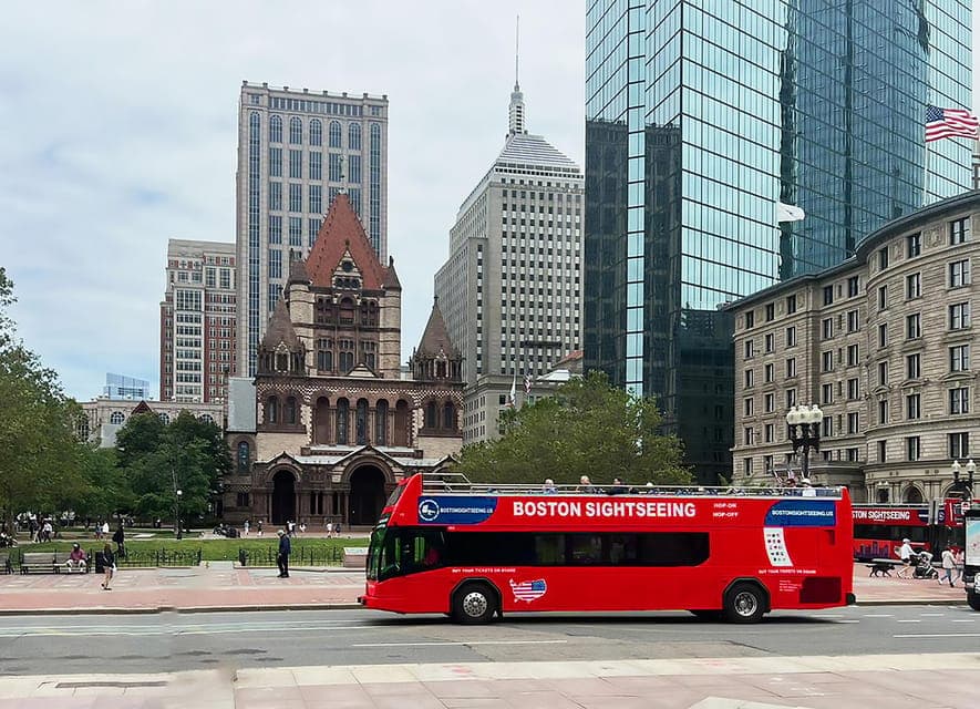 Boston Sightseeing: Single Ride Pass With Double-Decker Bus - Image NaN