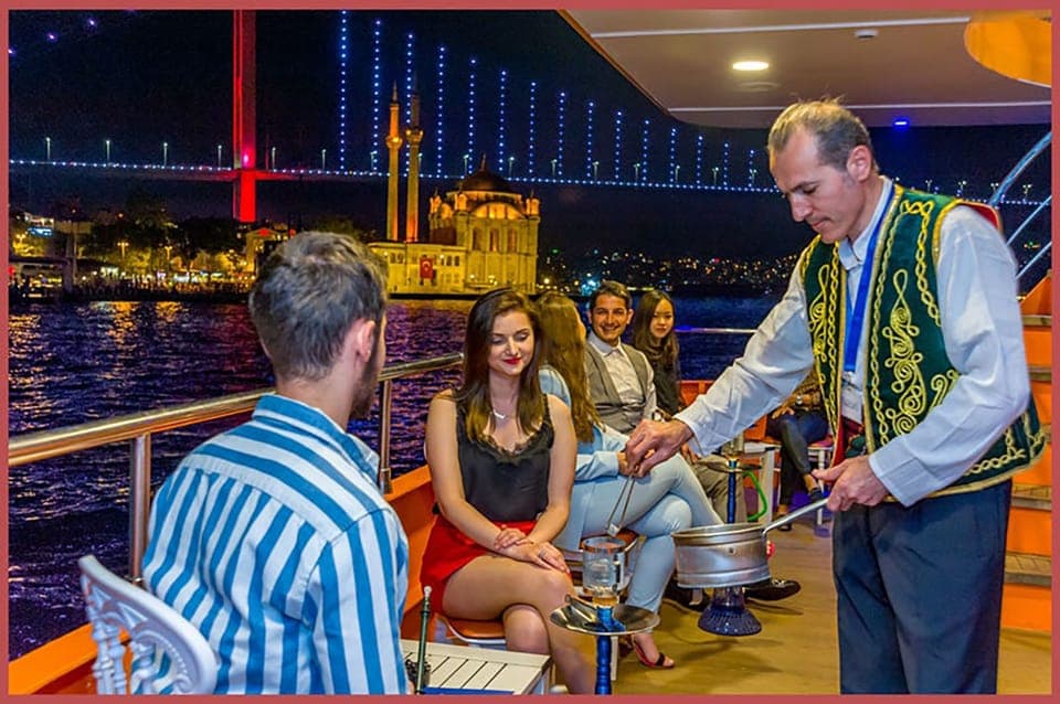 Istanbul: Bosphorus Night Dinner Cruise with Private Table - Image NaN