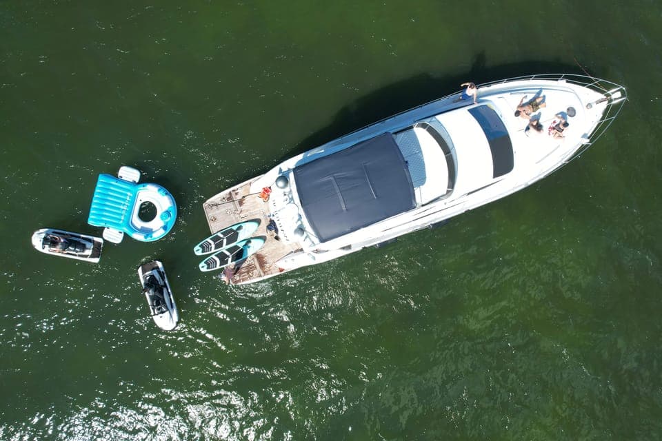 Miami Yacht Rental with Jetski, paddleboards, Inflatables - Image NaN