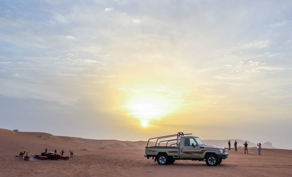 Morning Desert Safari with Camel Ride & Sandboarding Gallery Image 4