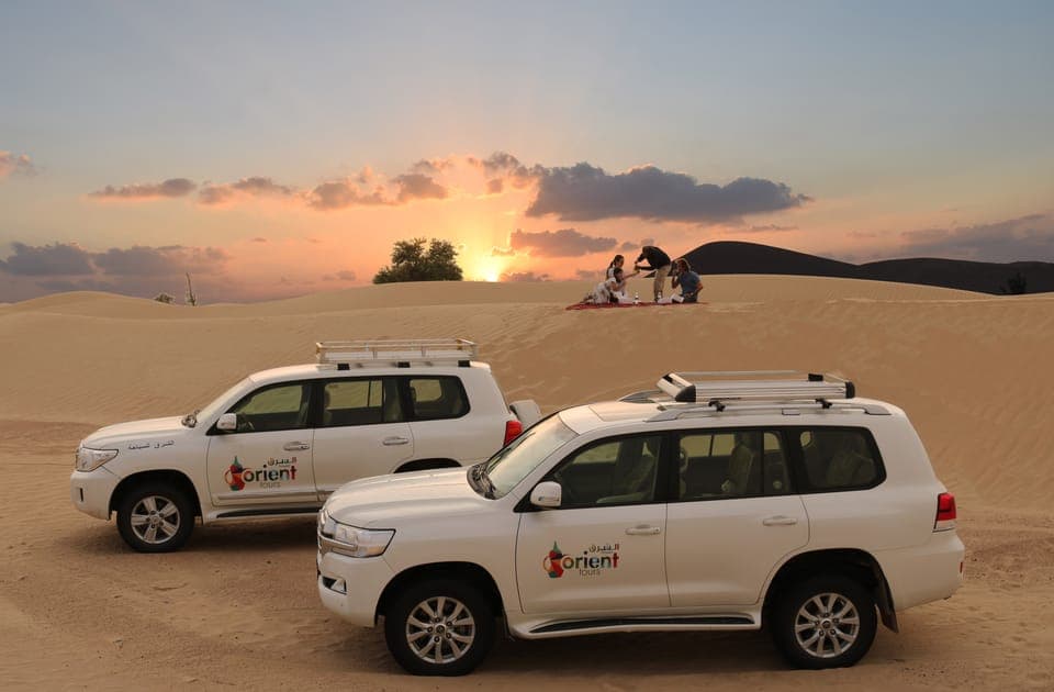 Morning Desert Safari with Camel Ride & Sandboarding Gallery Image 1