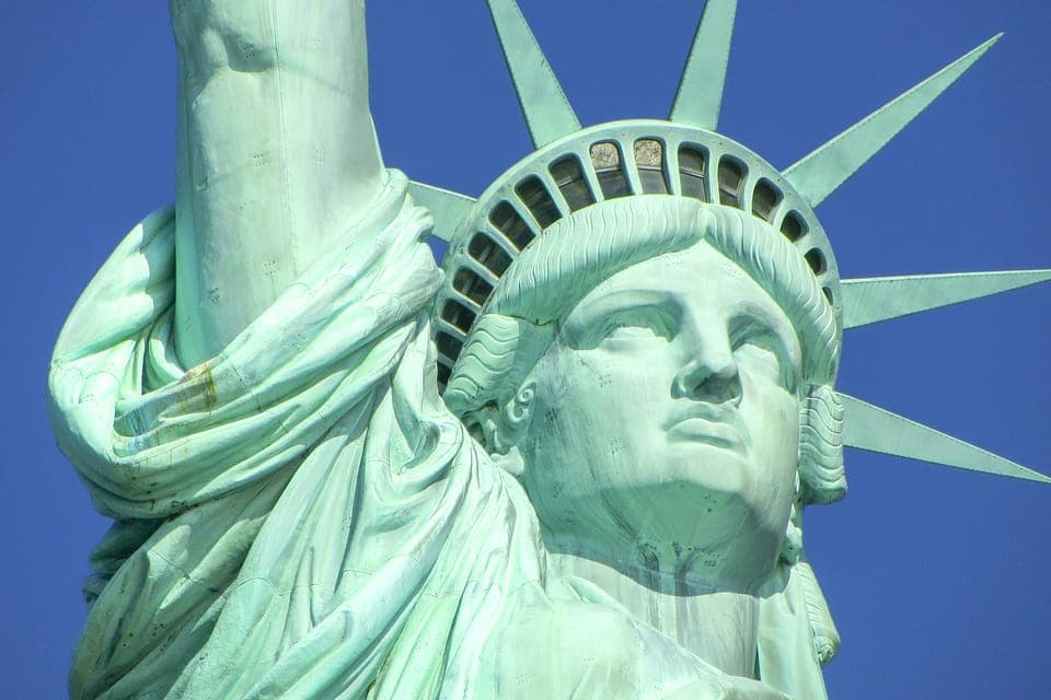 Statue of Liberty & Ellis Island with Ferry Gallery Image 1