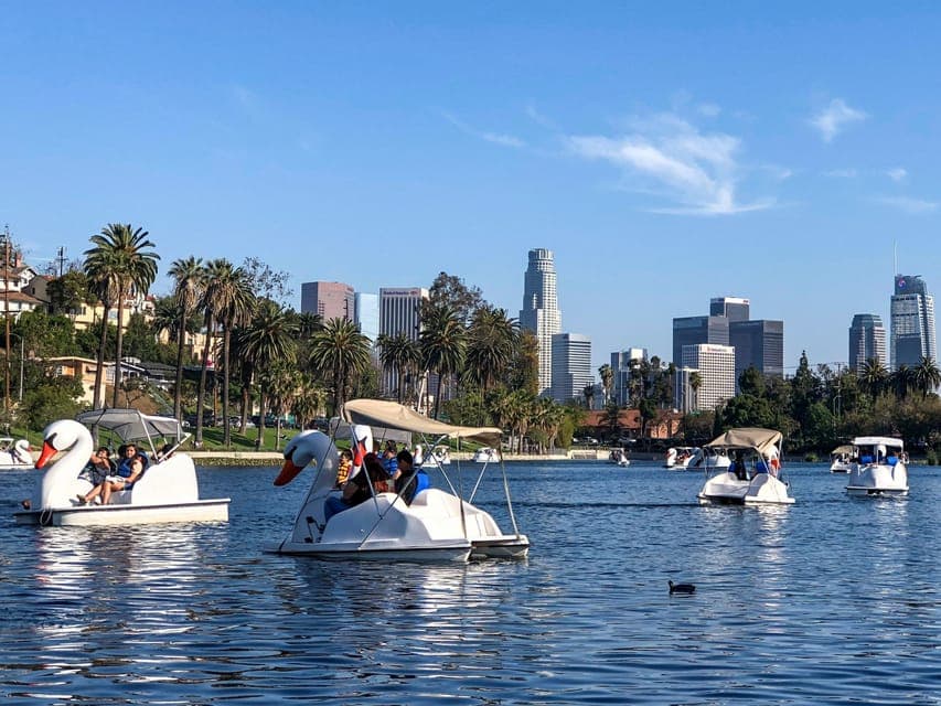 12. Echo Park Lake: Swan Pedal Boat Rental - Image 12