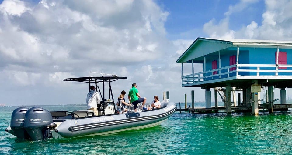 Guided Small Group Boat Tour + Iconic Stiltsville Gallery Image 1
