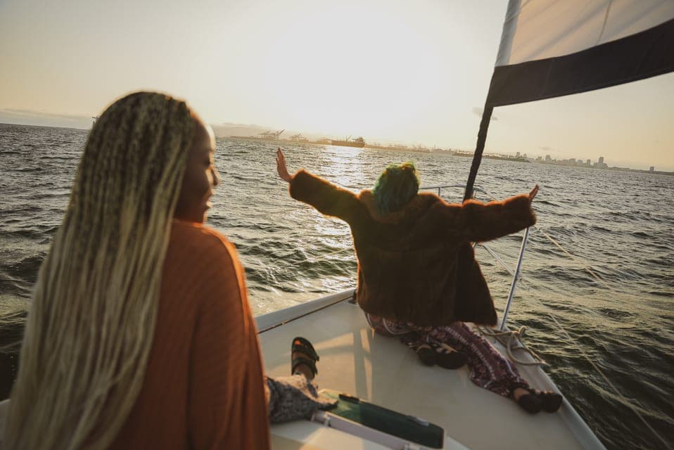 Long Beach: Private Sailboat Rental with Licensed Captain Gallery Image 1