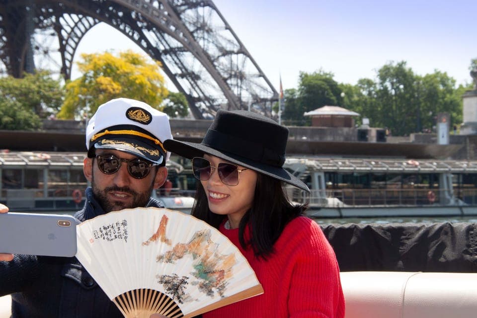 Seine River Private Guided Pontoon Boat Cruise Gallery Image 4