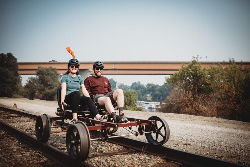 Yolo Countryside Guided Rail Bike Tour Gallery Image 1