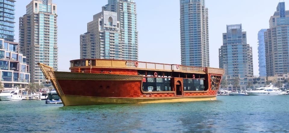 Dubai Marina: Dinner Cruise in a Traditional Boat Gallery Image 3
