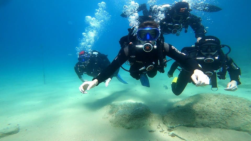 1. From Barcelona: Tossa de Mar Scuba Diving and 3-Course Meal - Image 1