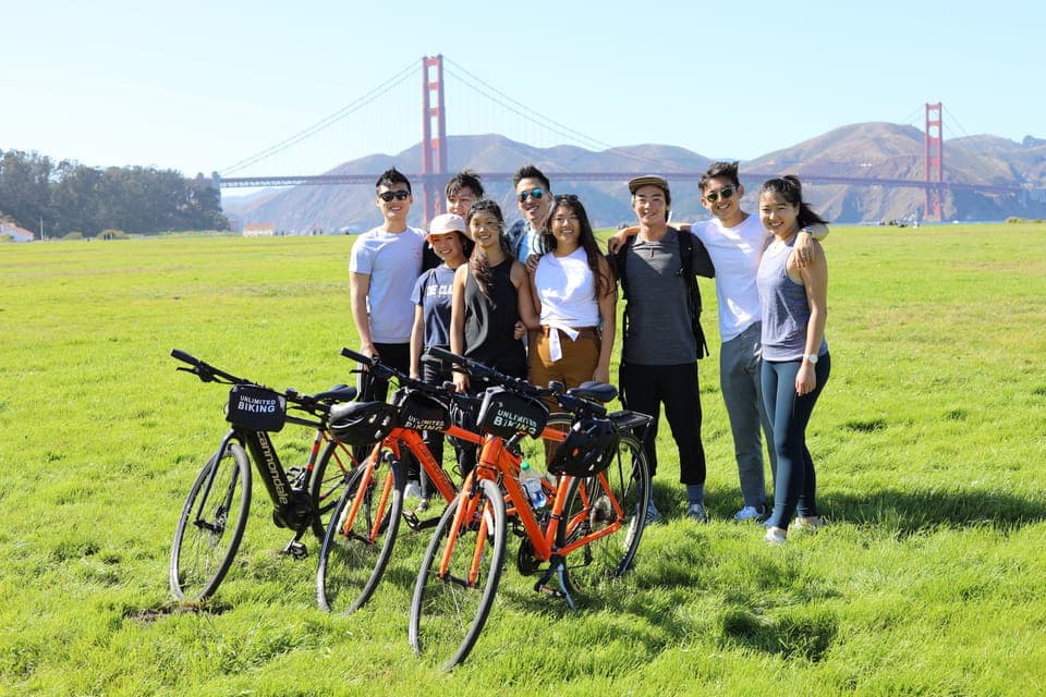 14. Golden Gate Bridge Guided Bike or eBike Tour - Image 14