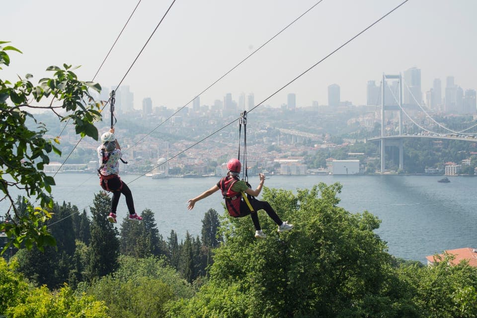 Istanbul: Zipline Adventure with Bosphorus View Gallery Image 3