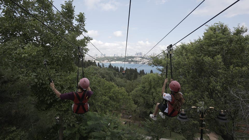 Istanbul: Zipline Adventure with Bosphorus View Gallery Image 2
