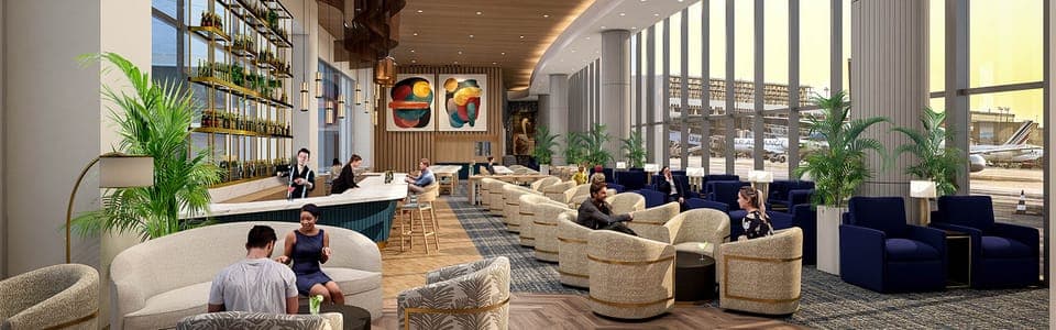 MCO Orlando International Airport: Plaza Premium Lounge Gallery Image 1