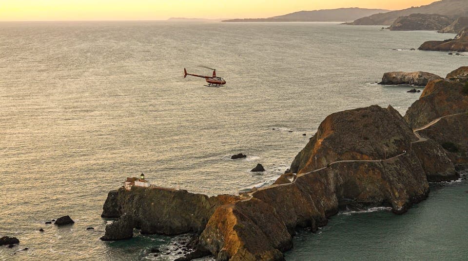 From Sausalito: San Francisco and Alcatraz Helicopter Tour Gallery Image 3