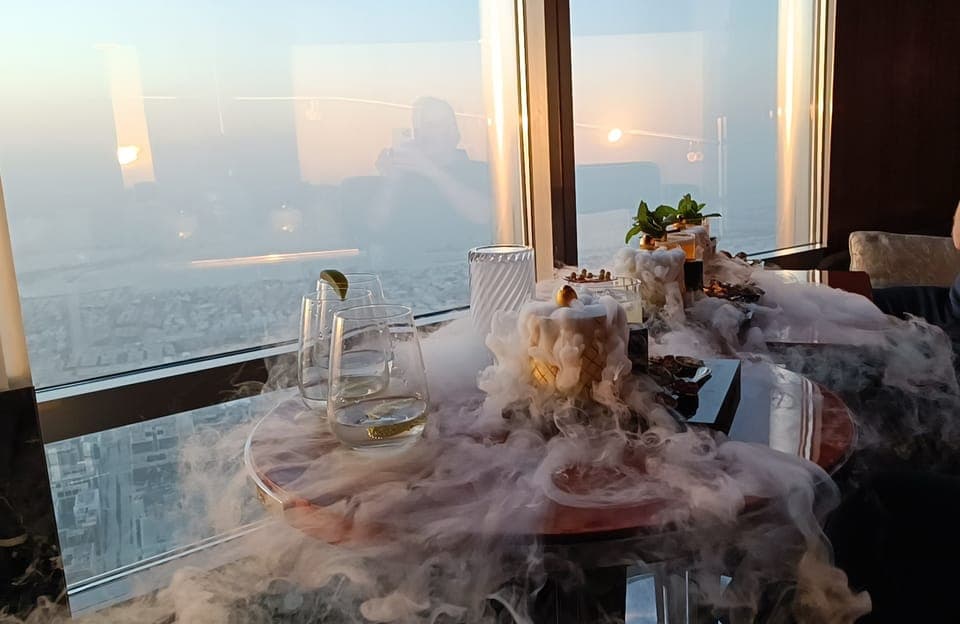 Burj Khalifa Sunset Engagement with Porsche Pickup Gallery Image 3