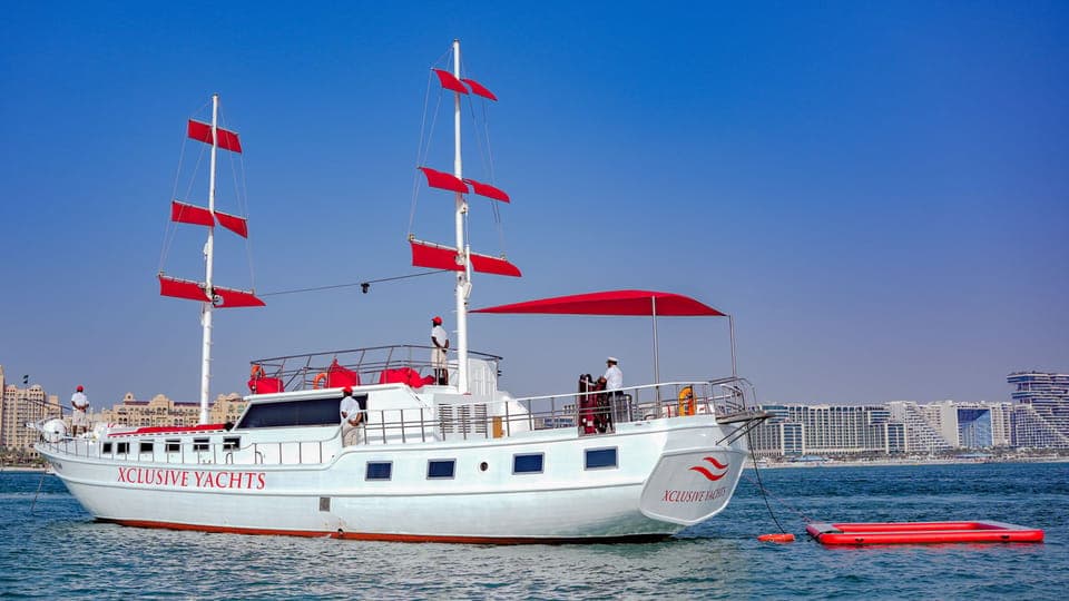 Dubai Marina: Sailing Tour with BBQ and Swimming Gallery Image 2