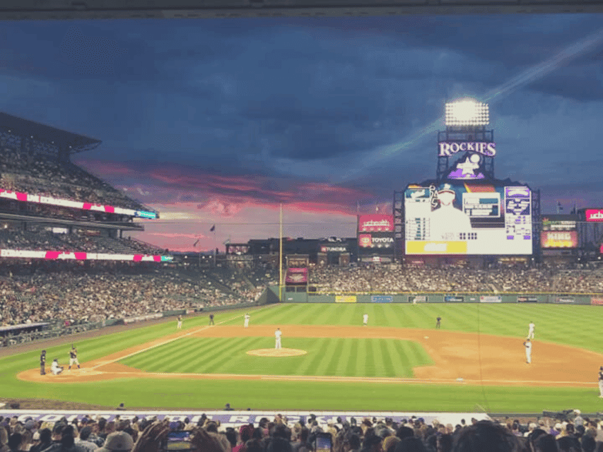 Colorado Rockies Baseball Game Ticket at Coors Field - Image NaN