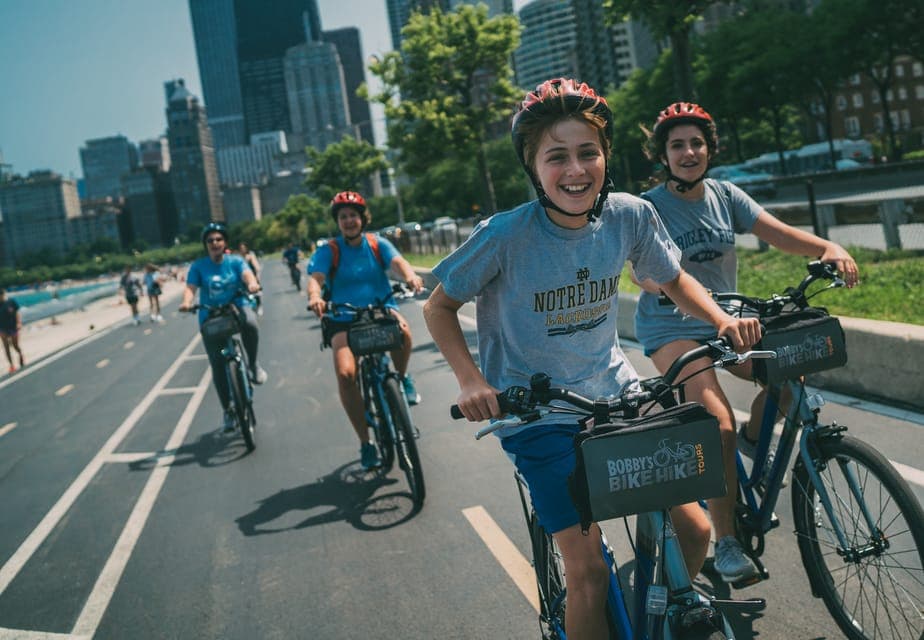 Downtown Family Food Tour by Bike with Sightseeing Gallery Image 1