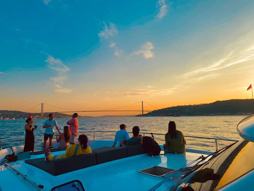 Istanbul: Bosphorus Sunset Yacht Cruise with Live Guide Gallery Image 3