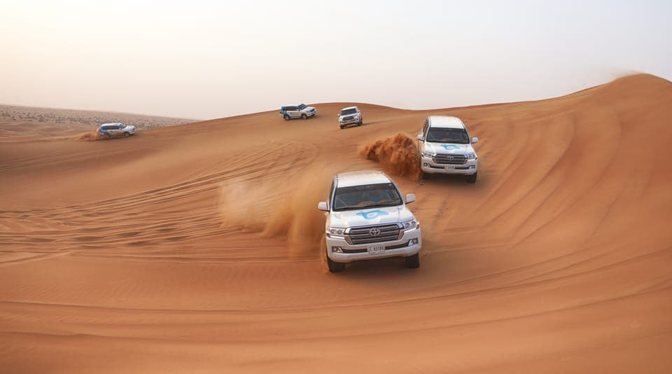 Desert Safari with Camp, Dinner, & Optional Overnight Gallery Image 2