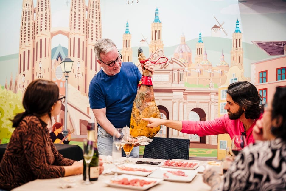Jamón Iberico Masterclass with Wine Tasting Sagrada Familia Gallery Image 1