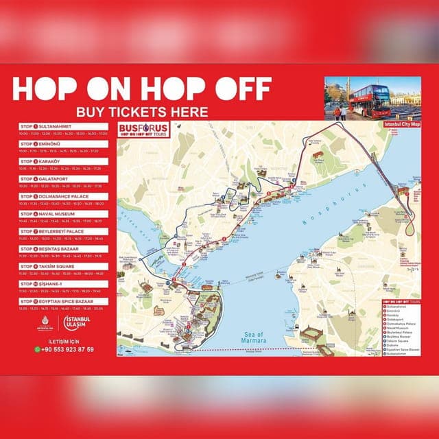 Istanbul: 48-Hour Hop-On Hop-Off Double Decker Bus Ticket Gallery Image 4