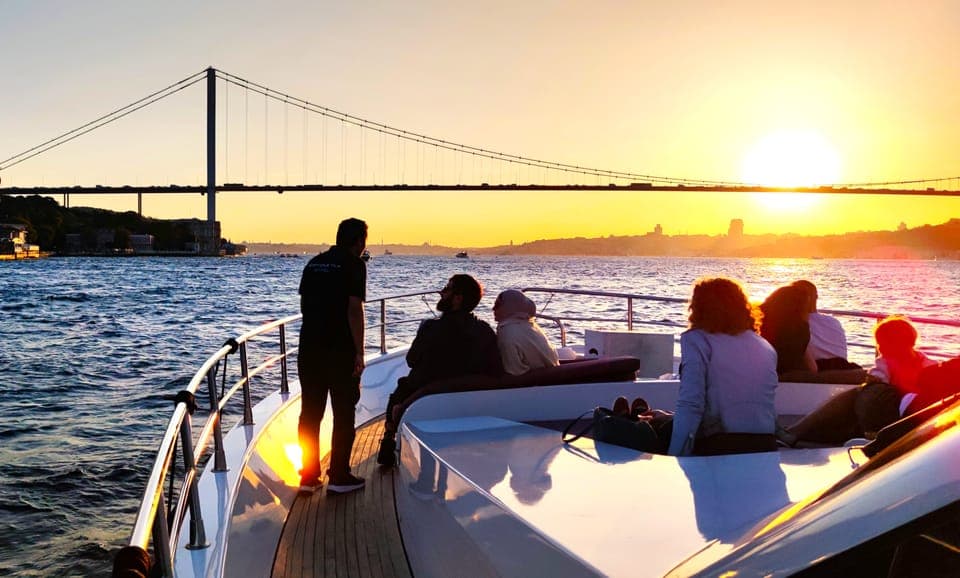 Istanbul: Bosphorus Sunset Yacht Cruise with Live Guide Gallery Image 2