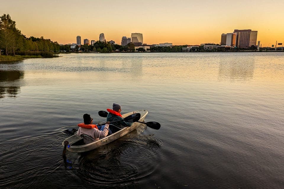 Sunset Clear Kayak or Paddleboard in Paradise Tour Gallery Image 3