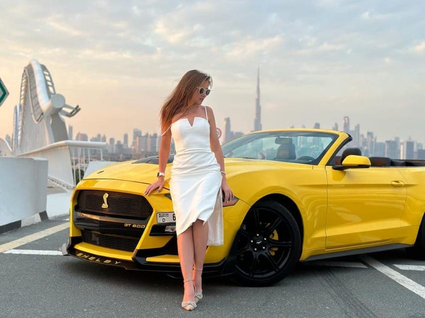 16. Wind in your hair: Explore Dubai in a convertible car - Image 16