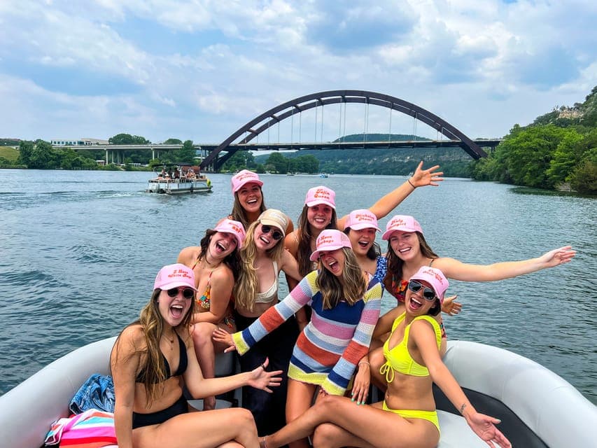 Lake Austin Private Boat Cruise - Full Sun Shading Gallery Image 3