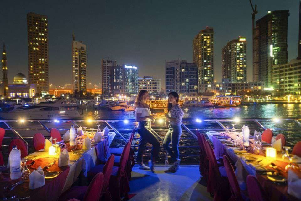 42. Dubai Dhow Cruise Marina Dinner with Transportation - Image 42