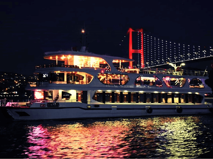 Istanbul: Dinner Cruise with Hotel Pickup & Optional Drinks Gallery Image 2
