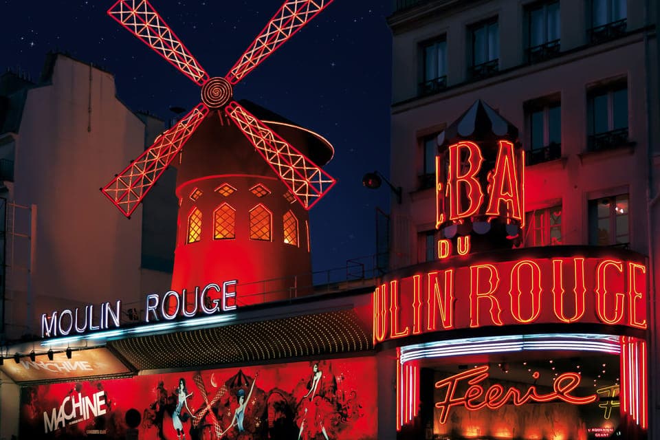 Moulin Rouge Cabaret Show Ticket with Champagne - Image NaN