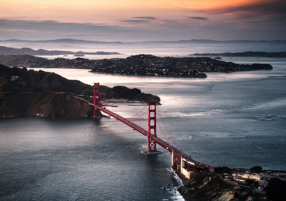 San Francisco Bay Flight over the Golden Gate Bridge Gallery Image 1