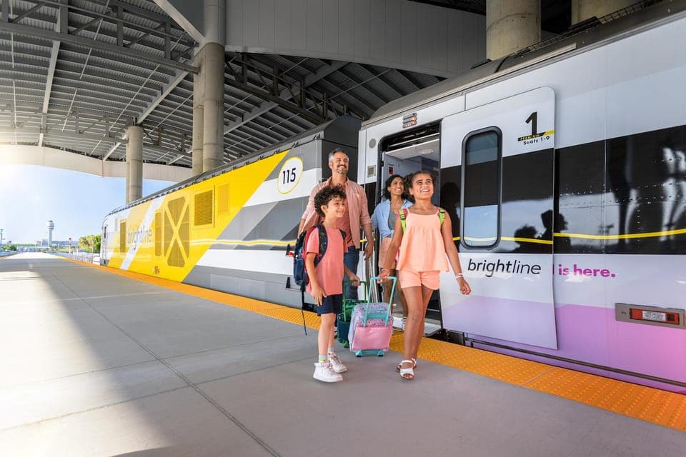 3. Miami or Ft Lauderdale: Train Transfer to Orlando Airport - Image 3