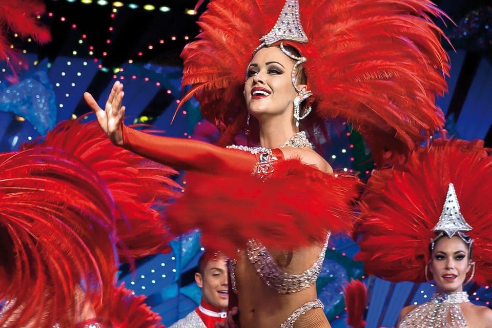Moulin Rouge Cabaret Show Ticket with Champagne Gallery Image 3