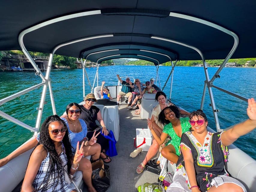 27. Lake Austin Guided Boat Tour with Full Sun Shading - Image 27