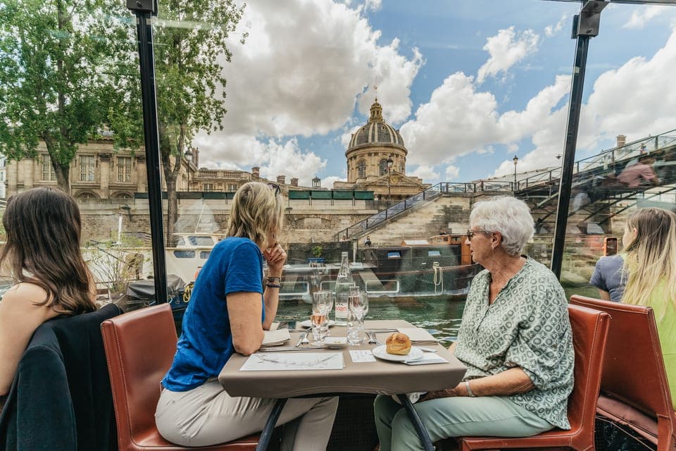 9. 2-Hour River Seine Lunch Cruise with 3-course-menu - Image 9