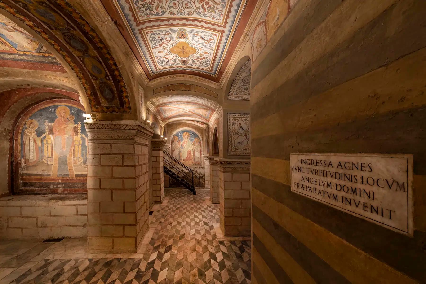 Navon Square St. Agnese Church Crypta Reserved Entrance Gallery Image 1