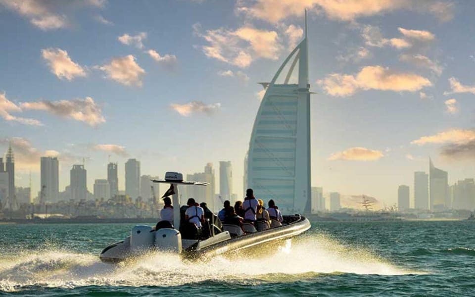 100-Min Speed Boat Tour, Atlantis & Burj Al Arab View Gallery Image 2